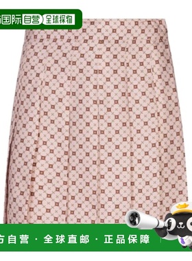 MAX MARA 女士半身裙 6106025106003 AW2025 粉红色 Madison 百褶