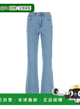 A.P.C. 女士牛仔裤 COGELF09186IAB AW2023 蓝色 Light-blue deni