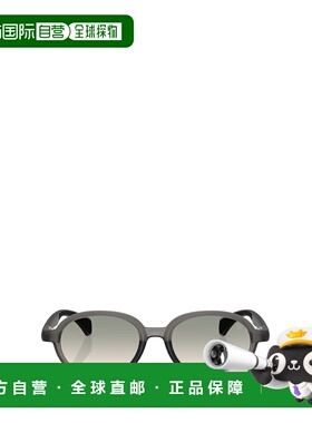 MONCLER 男士眼镜 ME800650072C CO 灰色 圆框太阳镜