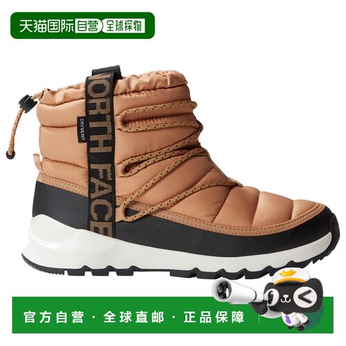 1h可退 THE NORTH FACE 女士户外登山鞋 1210638ALMONDBUTTERTNFB