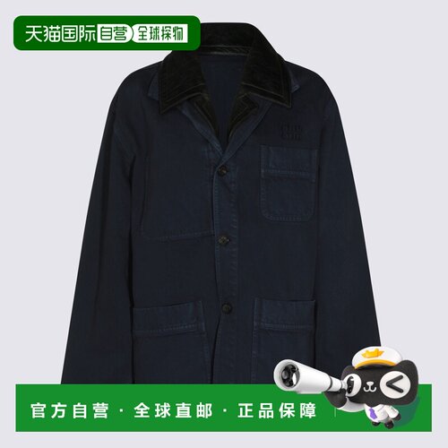 MIU MIU 女士夹克 MH2053SOOO19R2F063H SS2026 蓝色