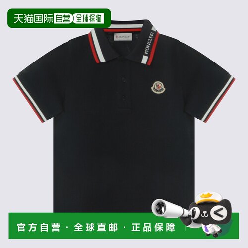 MONCLER 男童T恤 L19548A000128496W778 CO 蓝色短袖