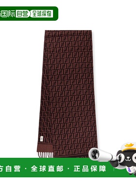 FENDI 女士围巾 FXT113AQCWF0949 AW2024 红色 SCIARPE & FOULARD