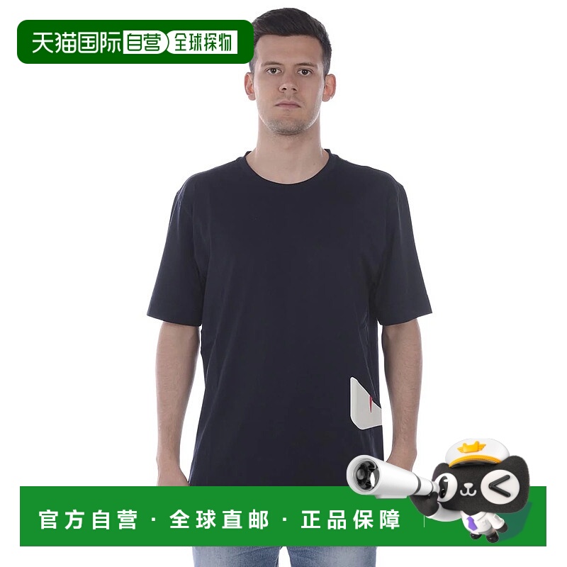 1h可退 FENDI 男士T恤 FY0936A7A6BLUF03LQ CO 蓝色 Fendi Topwea