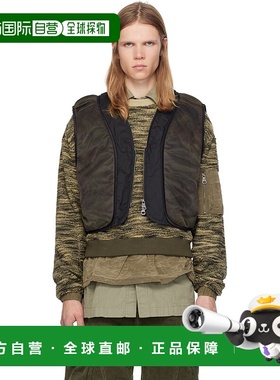 1h可退 潮奢 Andersson Bell 男士 黑色 Mesh Padded 双面马甲 aw