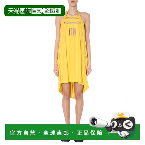 RICK OWENS 女士连衣裙 RO20S1585 SS2020 黄色