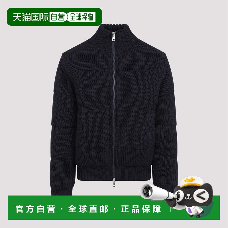 MONCLER 男士针织毛衣 J20919B00040M1172779 CO 蓝色长袖