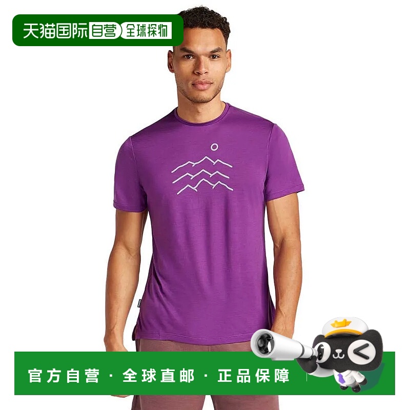 ICEBREAKER 美利奴125凉爽轻量Sphere Across短袖T恤 中性