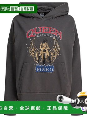 PINKO 女士卫衣 104623A2DBI63 SS2025 灰色 Sweatshirts