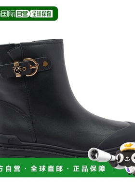 PINKO 女士靴子 SD0409P063Z99 AW2025 黑色 Mia Booties短靴女靴