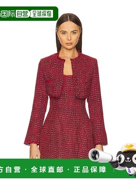 1h可退 潮奢 Bardot 女士 Karoline 珠皮呢短款夹克 59729JB