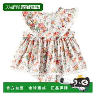 Misha Louise 婴儿 Lena 1h可退 花朵棉质薄纱连衣裙童装 潮奢