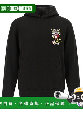 KENZO 男士卫衣 FG55HO2044MJ99J SS2026 黑色 'Wild Tiger Embro