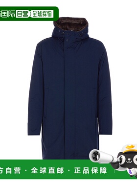 HERNO 男士羽绒服 PA000170U12343Z9200 AW2025 蓝色