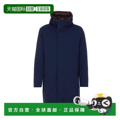 HERNO 男士羽绒服 PA000170U12343Z9200 AW2025 蓝色