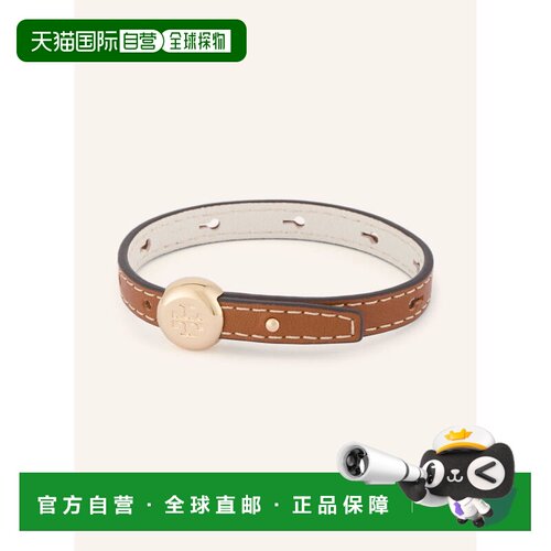 TORY BURCH 女士手链手镯 100311797915000 CO 棕色 ICON Leather