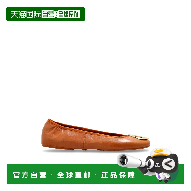 1h可退 TORY BURCH 女士芭蕾乐福鞋 1751340240 AW2025 棕色