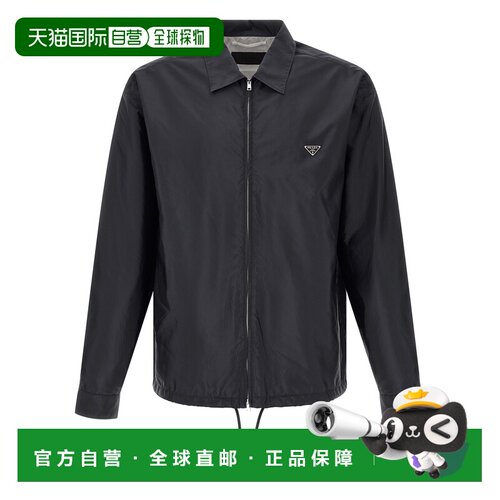 PRADA 男士衬衫 SC870SOOO1WQ9F0ABB AW2026 蓝色 'Re-Nylon Pium