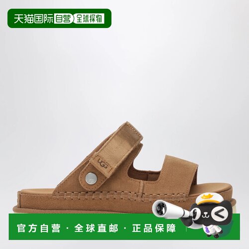 UGG 女士凉鞋 1167399SUECHE SS2026 棕色 Goldenstar Glide sued