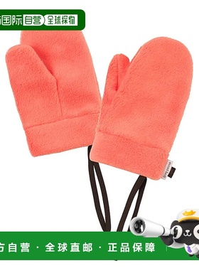 1h可退 mont-bell 男童手套 1108513CPK CO 橙色 Polar Mittens K