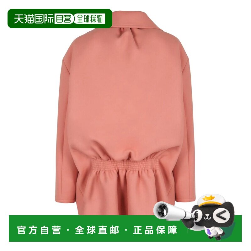 FENDI 女士外套 FJ7670AJ0KF1T6N AW2025 粉红色 Pink wool coat
