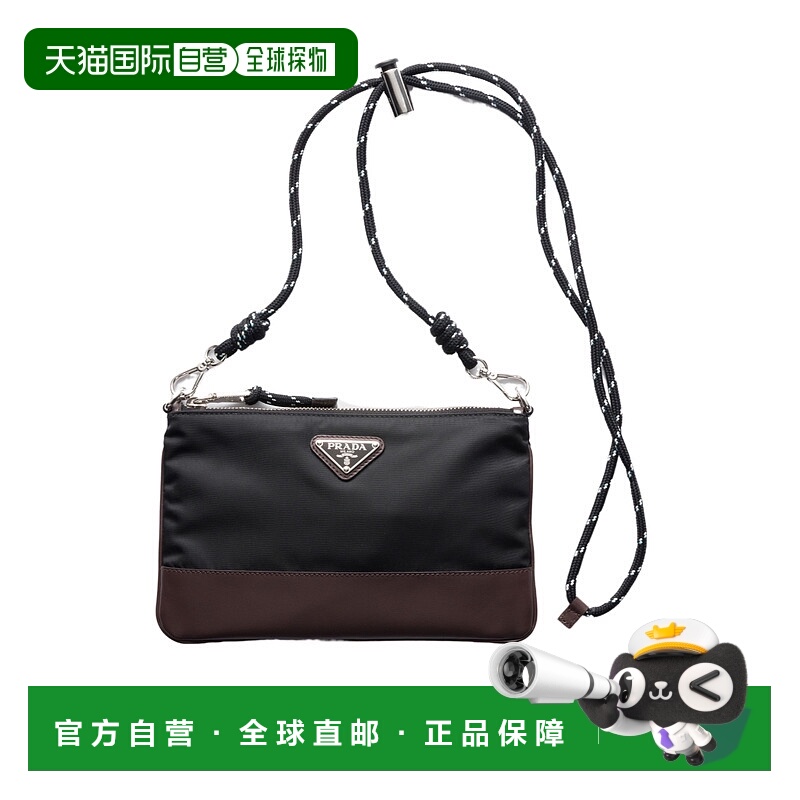 PRADA 男士单肩包 2ZT0732HE1F0002 SS2026 黑色 TECHNOLOGY