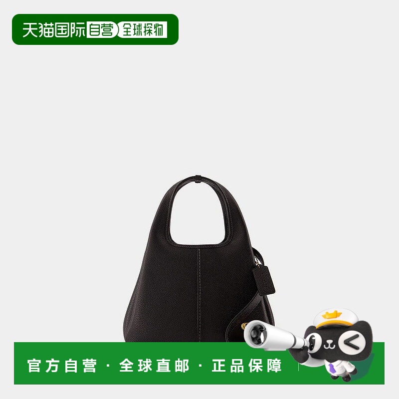 1h可退 COACH 女士单肩包 CM545 AW2024 黑色 Coach Lana 23 Shou