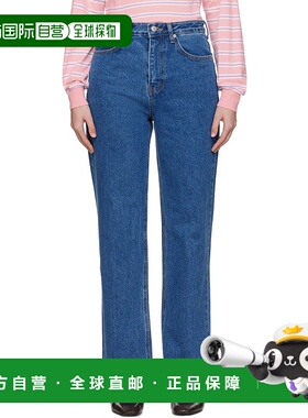 1h可退 潮奢 Dunst 女士 蓝色 Loose Fit 牛仔裤 UDPA5A205B2