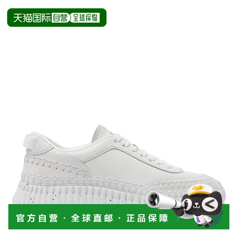 1h可退 CHLOÉ 女士运动鞋 C24S00RBD100 CO 白色