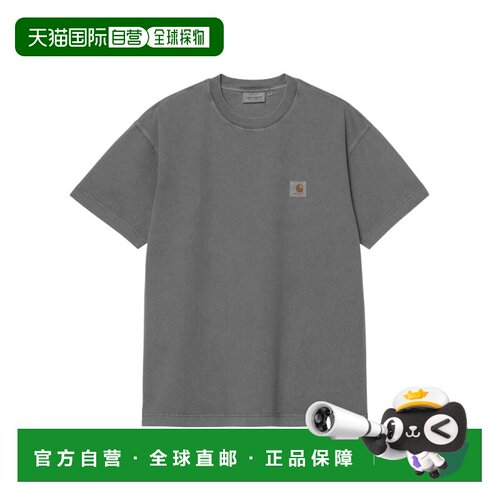 CARHARTT WIP 男士T恤 I03078089GD AW2025 短袖灰色
