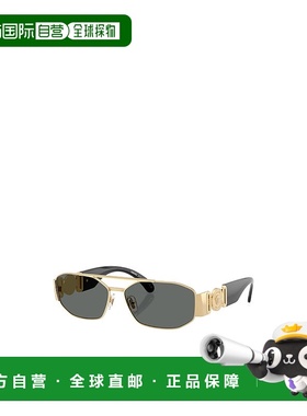 1h可退 VERSACE 男士眼镜 VE2287100287 CO 灰色 全框太阳镜