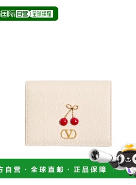 VALENTINO 女士钱包 WP0AY0WGXI16 SS2025 白色 徽标钱包
