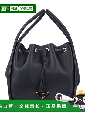 PRADA 女士斜挎包 1BE0872CYSF0002 AW2025 黑色 Prada leather b