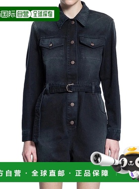 PRADA 女士连衣裙 GFZ019148JF0557 SS2025 黑色 Prada Jumpsuits