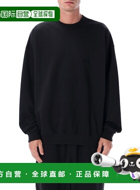 1h可退 潮奢 Y-3 男士 磨毛厚绒布松身圆领运动衫 IW0075B卫衣