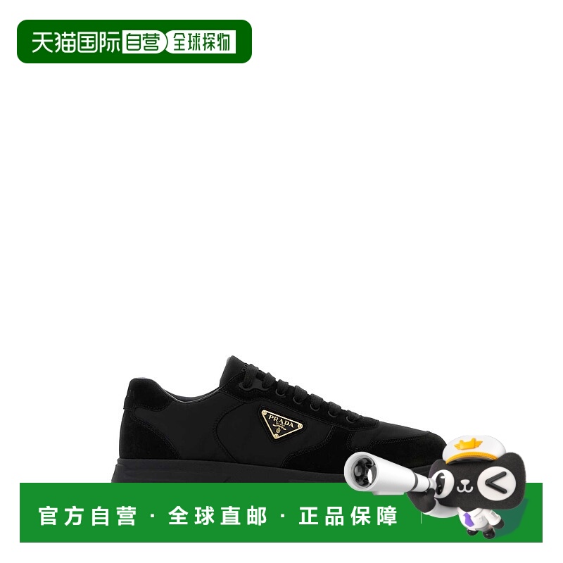 1h可退 PRADA 男士休闲鞋 2EE436FG000D7CF0002 AW2025 黑色
