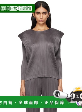 1h可退 潮奢 Pleats Please Issey Miyake 女士 灰色 Monthly Col