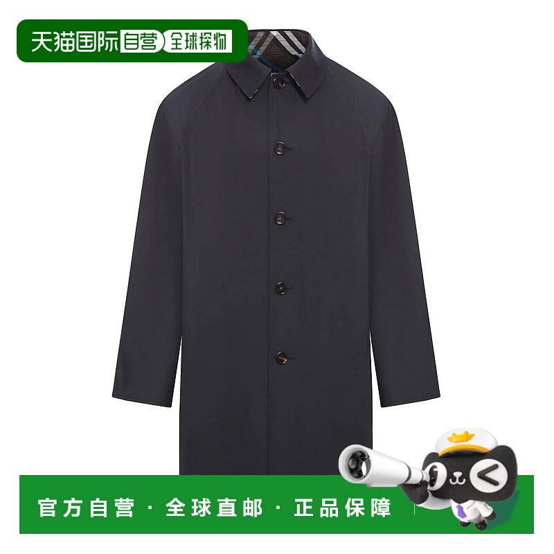 1h可退 BURBERRY 男士外套 8091070 AW2024 黑色 Trench男装