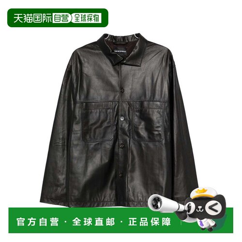 1h可退 ARMANI EXCHANGE 男士皮衣 EM004729AF22948U8168
