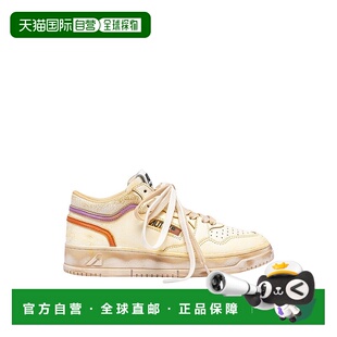 AW2025 白色 MID 女士运动鞋 LEAT MVMWEG01MAR WAY AUTRY MED