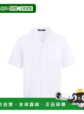 BALMAIN 男童衬衫 BY5P41P0562100 SS2026 白色