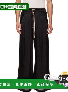 1h可退 潮奢 rick owens 瑞克 欧文斯 男士 黑色 Temple Wide Bel