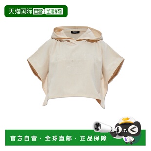 BALMAIN 女士泳装 BKP4424000105 AW2025 乳白色 Cotton poncho