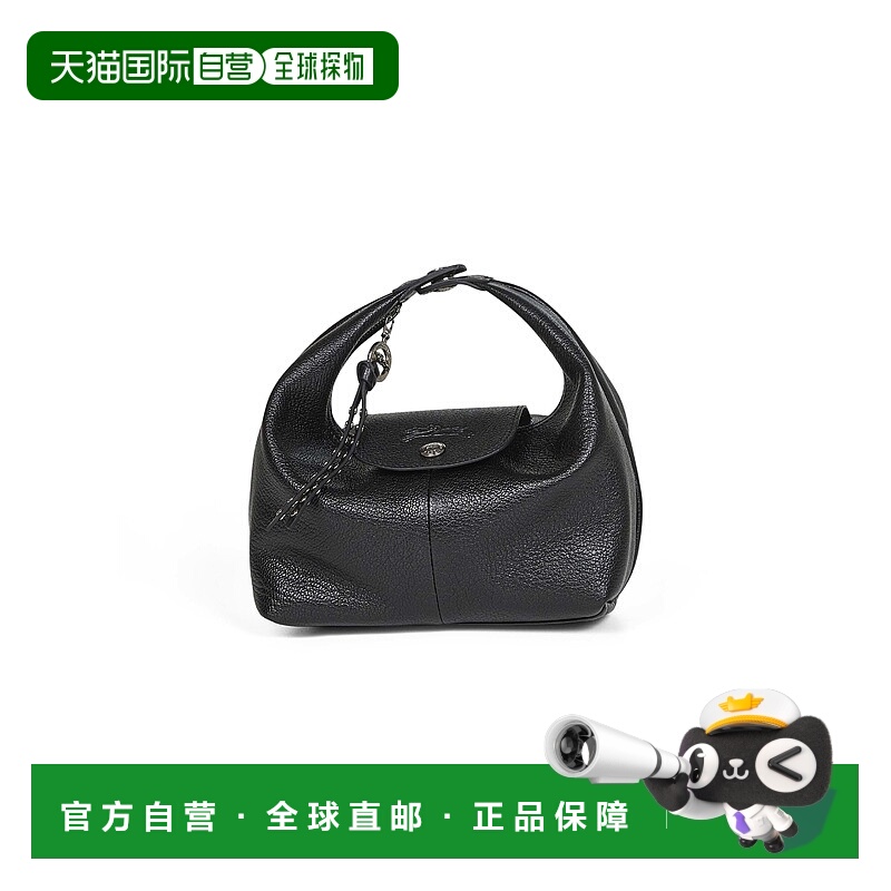 1h可退 LONGCHAMP 女士手提包 10291HIG001 AW2025 黑色 Leather
