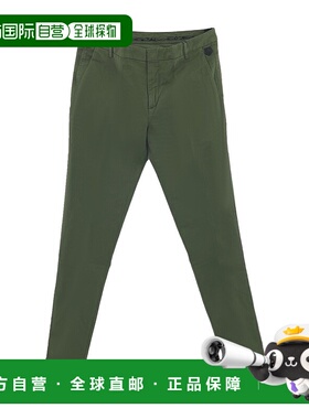 KENZO 男士休闲裤 F565PA0041TA50 AW2024 黑色 腰带环休闲裤