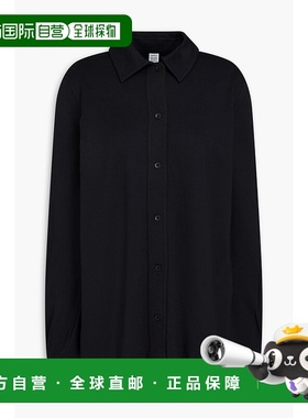 1h可退 潮奢 toteme 女士 针织衬衫 242WRT1723FB0161001BLACK