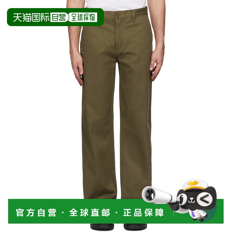 1h可退 潮奢 Nudie Jeans 男士 绿色 Tuff Tony 长裤 120241