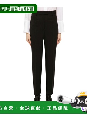 1h可退 奢淘 Prada 正面褶饰休闲裤 女 P262HOOO477直筒裤