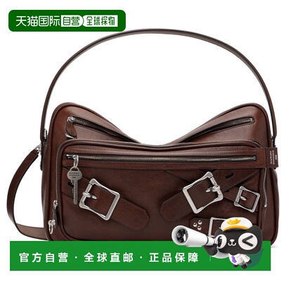 Acne Studios 艾克妮 女士 棕色 Camero Camera Buckles 单肩包 C