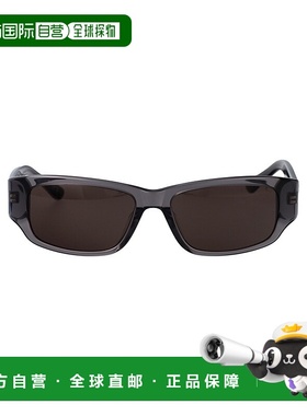 BALENCIAGA 男士太阳镜 BB0368SK004 SS2025 黑色 Sunglasses